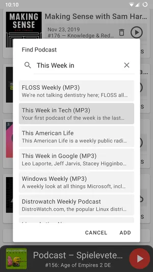 Escapepod  Podcast Player